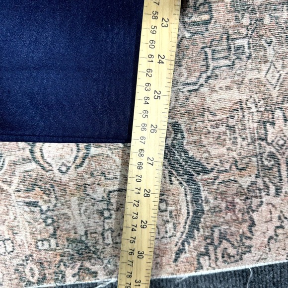 Vintage 1970s Adidas Pants Men's L Blue 3 Stripes - Picture 3 of 5